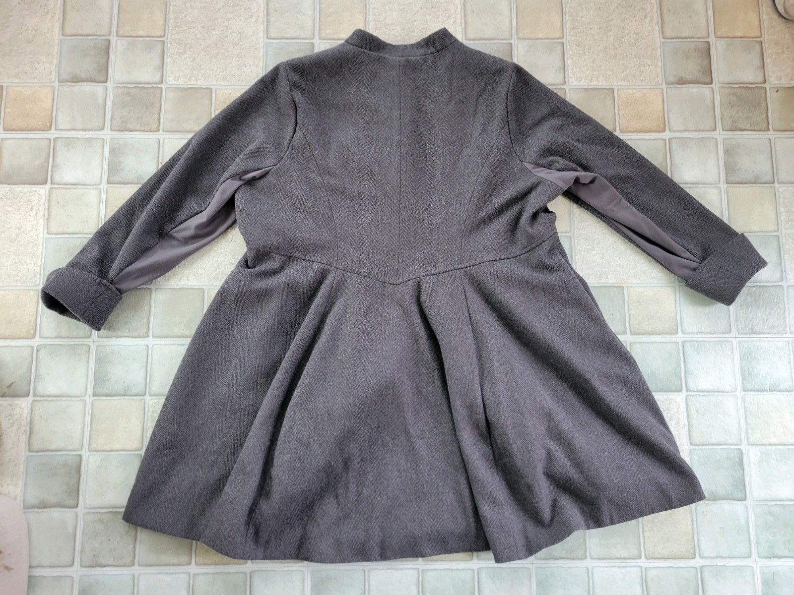 Torrid Outlander Claire Button Down Gray Coat Siz… - image 15