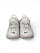 Nike Toddler Air More Uptempo White Black Baby Shoes-Size 3C