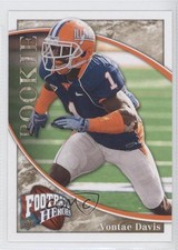 2009 Upper Deck Football Heroes Rookie Vontae Davis #172 9cz