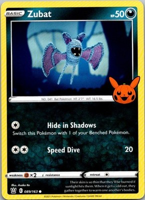 Zubat Promo Trick or Trade BOOster 089/163 NM