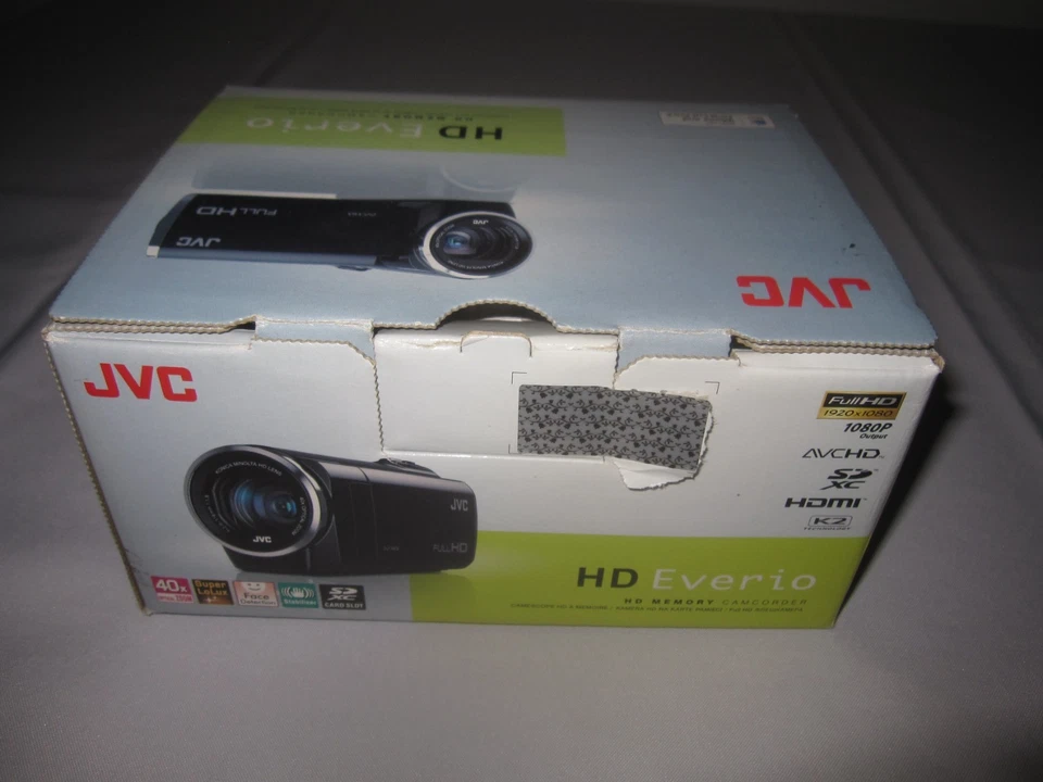 JVC HD Everio GZ-E150 BE Videokamera / Digitalfilmkamera / Camcorder - Bild 2 von 4