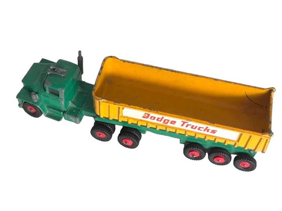 Vintage Lesney Matchbox Series Toy King-Size Dodge Tractor K16 Fruehauf Tipper - Image 3 of 4