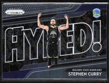 2018-19 Panini Prizm STEPHEN CURRY Get Hyped! #2 Golden State Warriors