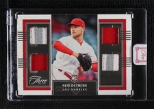 2022 Panini Three and Two Rookie Quad Jerseys 1/60 Reid Detmers #RQJ-RD 0rm6