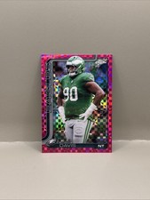 2025 Topps Chrome Football  Pink X-Fractor Refractor Jordan Davis Eagles