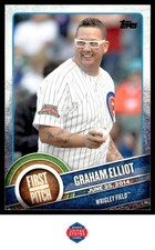 2015 Topps #FP-10 Graham Elliot First Pitch