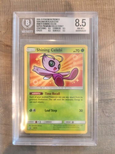 Shining Celebi graded BGS 8.5 for sale on eBay