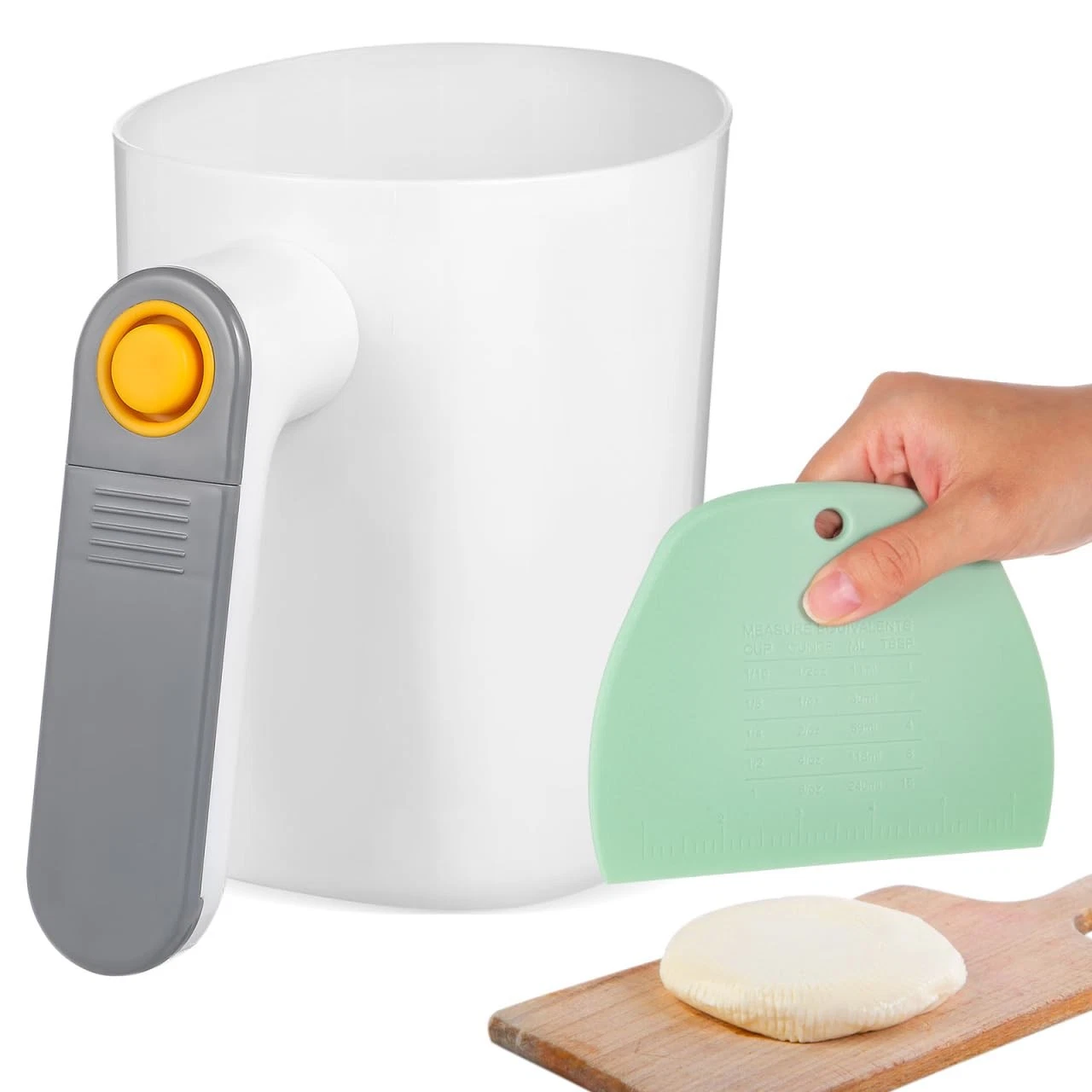 Electric Flour Sifter – 3-in-1 Motorized Sifting with Dough Scraper & Ergonom...
Opens in a new wind