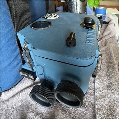 Oceanic Products HYDRO 35 Underwater Camera Housing Blue Metal for Canon F-1