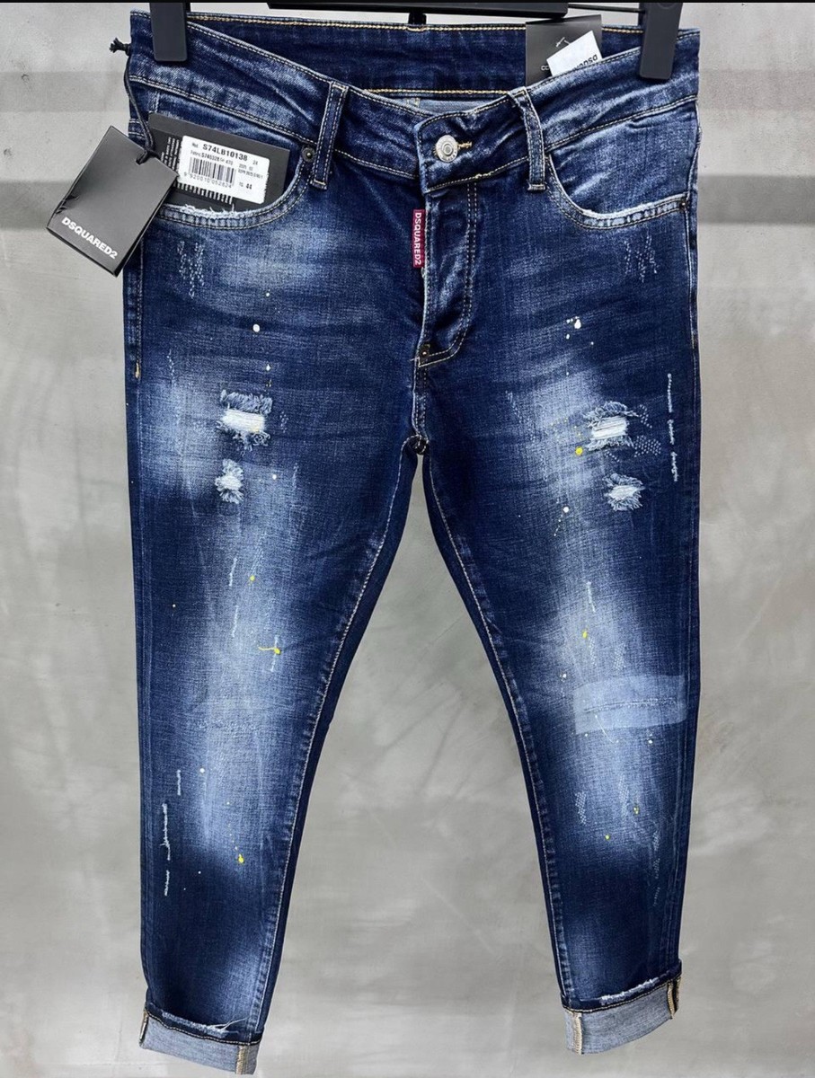 Stretch Jeans Yupoo Dsquared2 Jeans Outfit Con Giacca Di Jeans