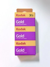 Kodak Gold 200 35mm 36 Exposures 3 Pack Color 108 Total Exposures