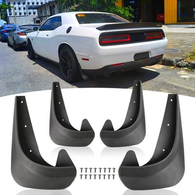 For 03-23 Dodge Challenger R/T SRT Front Rear Mud Flap Splash Guards