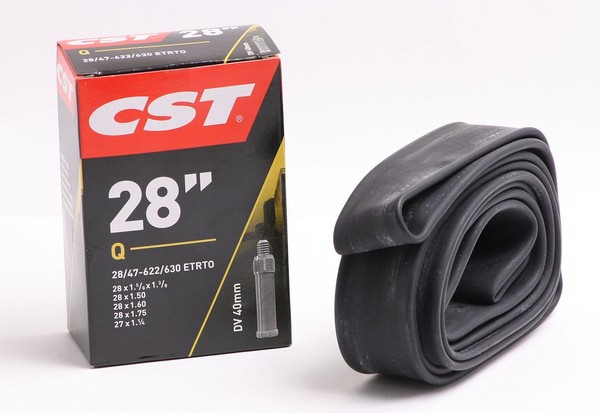 CST Fahrradschlauch 28 Zoll 28/47-622/630 Dunlop DV 40 Mm Blitzventil-image