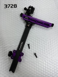 Item 3728 - Axcel Archery Sight Bar - Achieve XP - 9” - Purple - RH