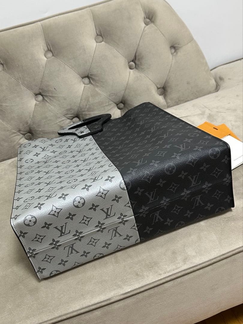 Extremely beautiful✨Louis Vuitton split tote M438… - image 12