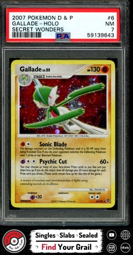 Gallade graded PSA 7 for sale on eBay