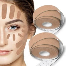 Facial Patches - Wrinkle Patches - Wrinkle Tape - Face Lifting Tape - Non-Inv...