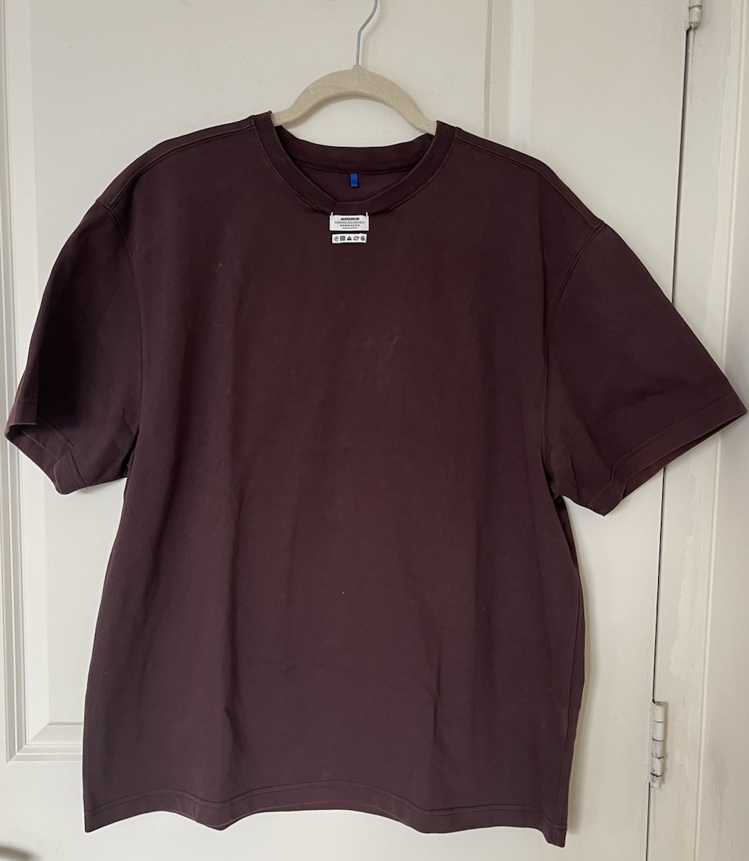 Ader Error Brown Patch T Shirt Large - image 3