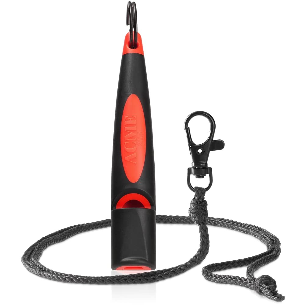 ACME Dog Whistle No. 211.5 (Update 2023) 1 Stück (1er Pack), Black/DG Orange