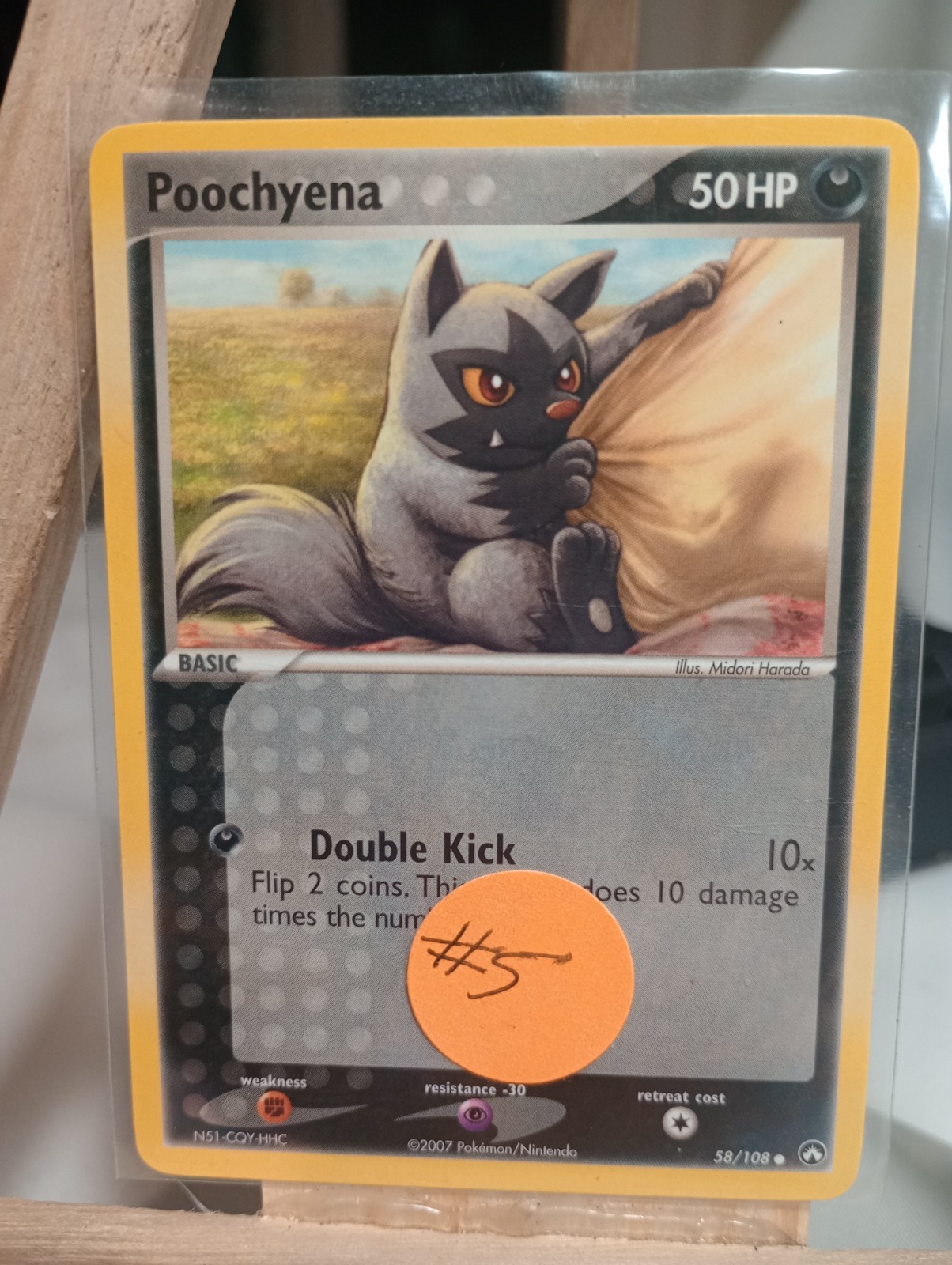 Pokemon Poochyena (58/108) Power Keepers LP