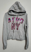 Aeropostale Women's Medium Hooded Sweatshirt Aero NY Logo
