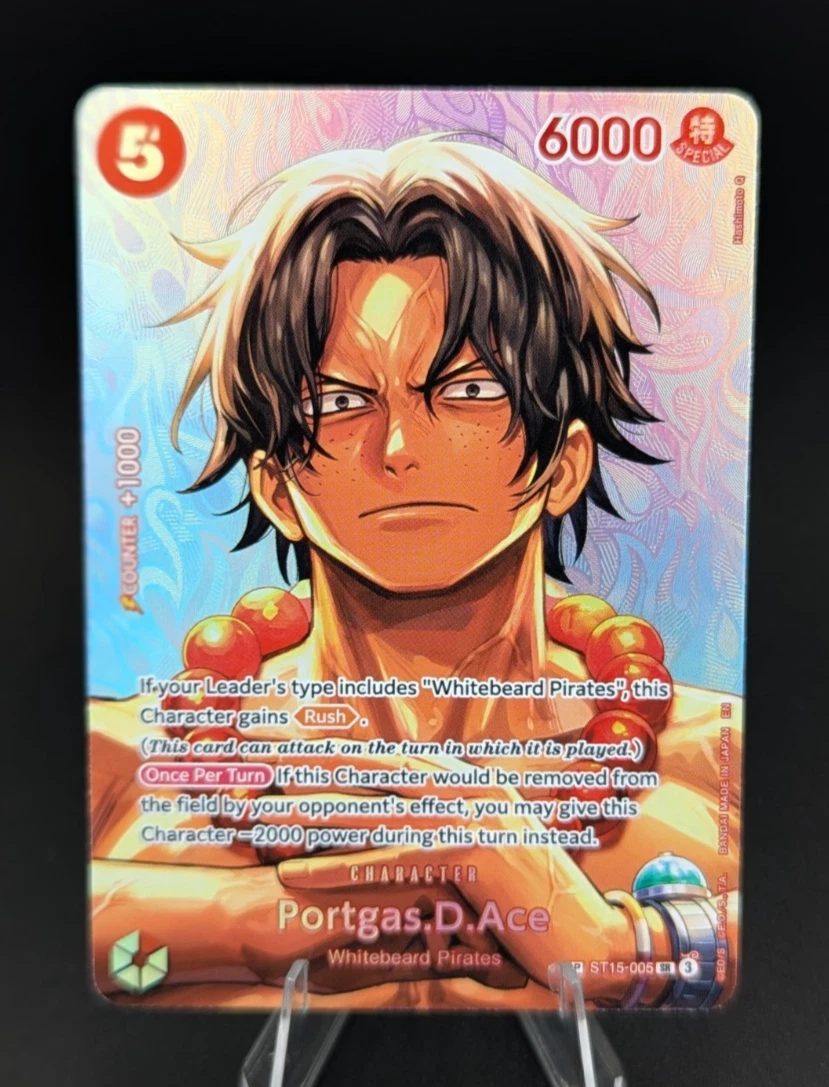Portgas.D.Ace ST15-005 The Time of Battle for sale | eBay