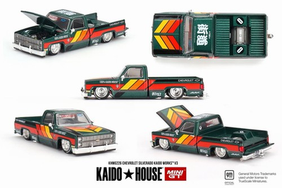 #ad #ad Kaido House Chevrolet Silverado KAIDO WORKS V3 #226 Green 1 64 $19.99
