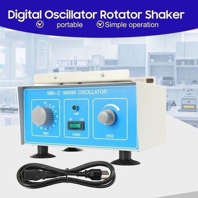 Digital Oscillator Rotator Shaker 0-3000rpm Lab Micro Plate Shaker with Timer