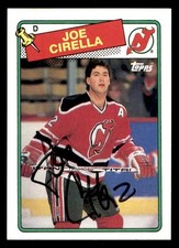 1988 Topps Hockey #188 Joe Cirella Signed Autograph (no COA)