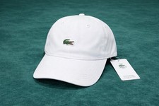 Lacoste Mütze Weiß - Neu mit Etikett