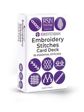 RSN Stitch Bank: The Embroidery Stitches Card Deck: 50 Essential Stitches by The