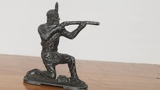 Lone Star Indian With Rifle, Lone Wolf, Metal Toy Soldier