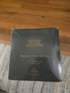 Department 56 Dickens Village Series The Pied Bull Inn 2nd Edition 1993