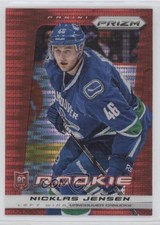 2013-14 Panini Prizm Target Red Pulsar Prizm Nicklas Jensen #293 l7u