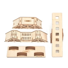 LDARC RC Car Track Desktop Climbing Simulation Obstacle for 1/43 1/58 1/64 Scale