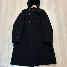 Uniqlo  J Wool Oversized Duffle Coat Black M Jil Sander Collaboration Authentic