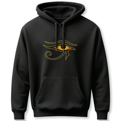 Eye of Ra Hoodie | Ancient Egyptian Symbol Graphic Pullover Sweatshirt