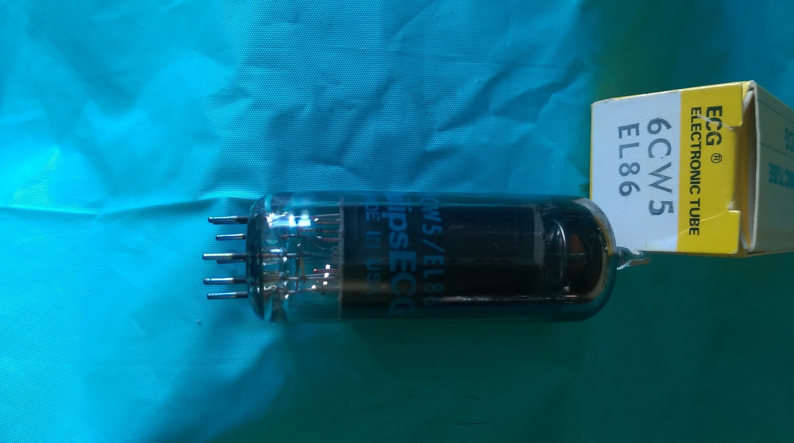 PHILIPS ECG ELECTRONIC TUBE 6CW5 EL86 | eBay