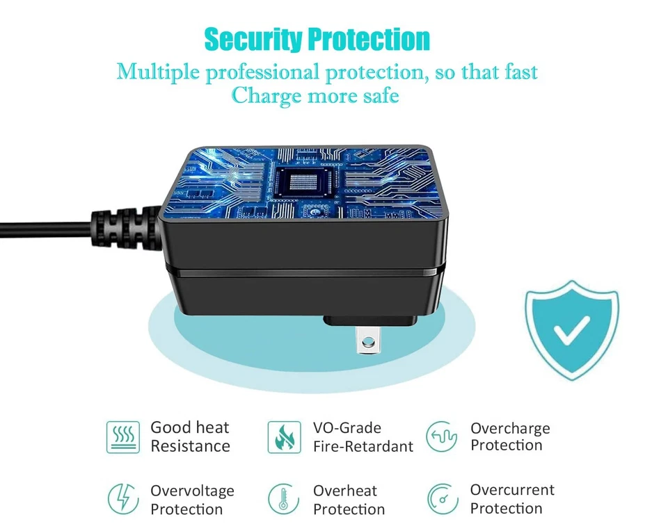 Adaptador de CA de 24 V para escáner plano Plustek OpticPro A320L A320E fuente de alimentación de CC Foto 2 de 4