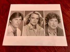 shelley hack charlie's angels press photo 8x10 w/ info alec baldwin jim metzler