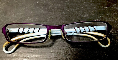 VANNI by NICO-DESIGN Eyeglass Frame V3245 C105 Italy 51-18-135 Purple Teal.  K