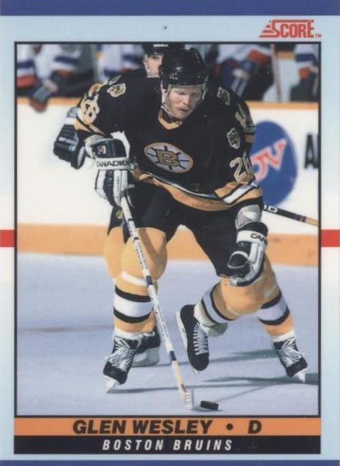 1990-91 Score Young Superstars - Glen Wesley #8 - 1 of 1