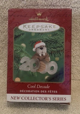 2000 Hallmark Keepsake Cool Decade w/Walrus Ornament 1 - New