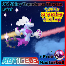 ✨Shiny Thundurus Therian Form 6IV✨ Pokemon Scarlet & Violet 🚀Fast🚀