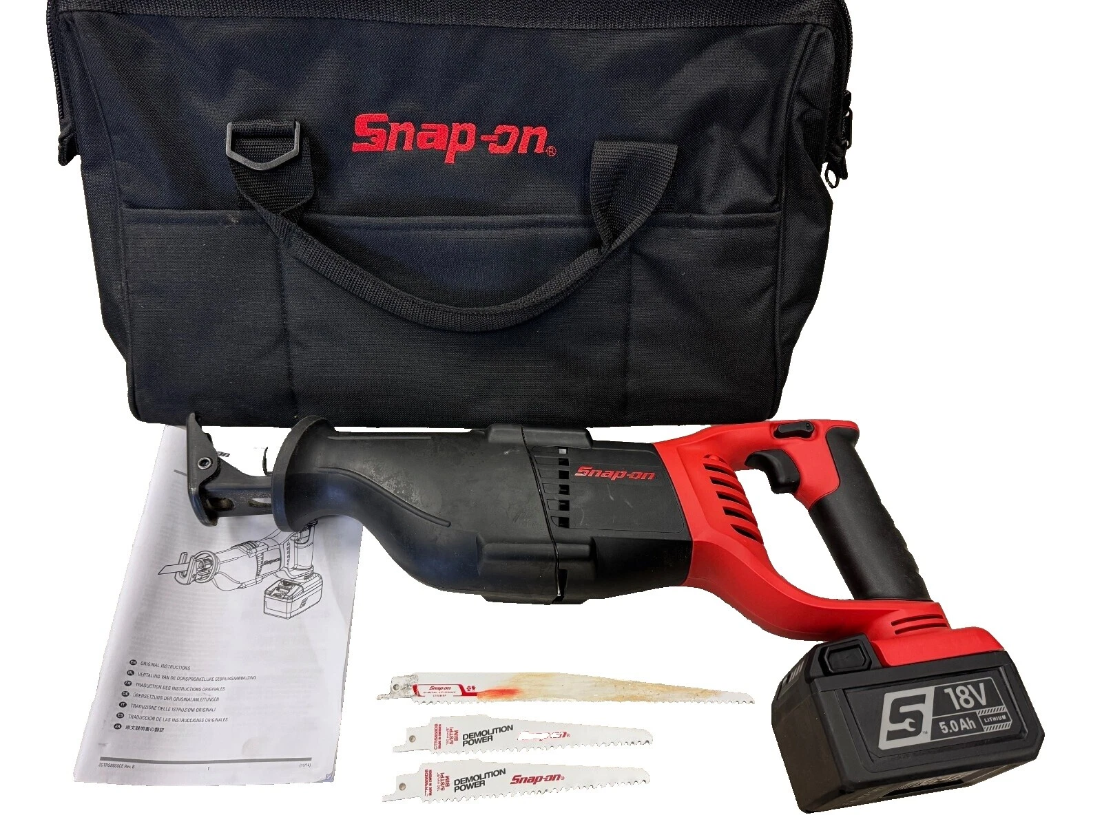 Snap-on sierras eléctricas