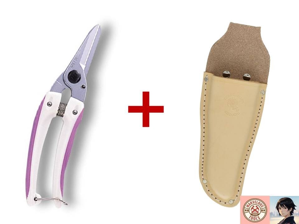 ARS MULTI PURPOSE PRUNING SHEARS (GARDEN SCISSORS) 140DXViolet