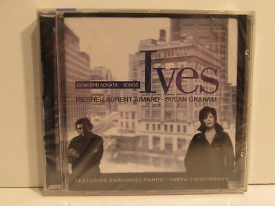 NEW RARE OOP OUT OF PRINT IVES CONCORD SONATA PIERRE LAURENT SUSAN GRAHAM CD
