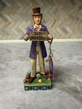 Jim Shore Willy With Rotating Golden Ticket Figurine 6013720 NIB
