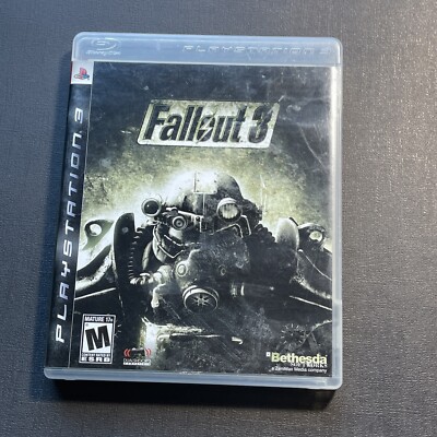 Fallout 3 (Sony PlayStation 3, 2008) PS3 Video Game