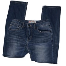 Levi's 511 Slim Fit Performance Blue Whiskered Jeans 28 X 28 16 Regular